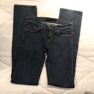 J Brand Size 26 Cigarette Style Jeans